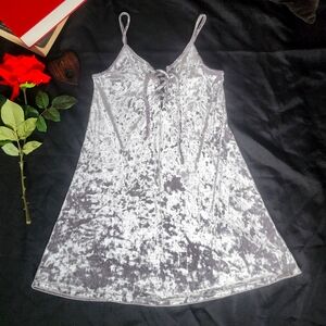 Silver Tunic Top or Mini Dress